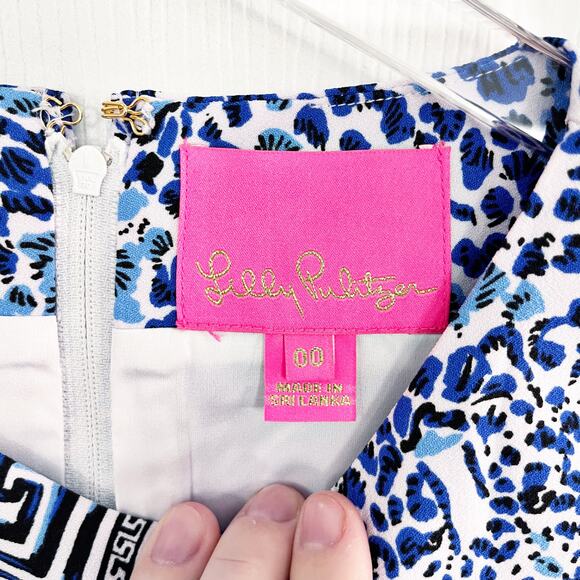 Lilly Pulitzer Blanca Stretch Romper Resort White Twisted Up Engineered - Picture 6 of 11